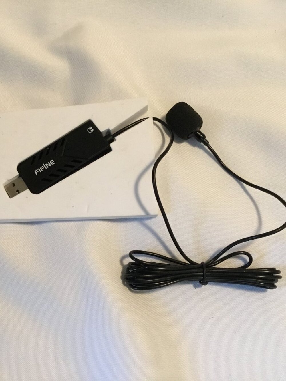Fifine K053 Lavalier USB Lapel Microphone